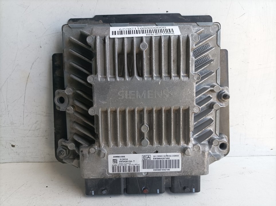 CITROËN C4 Picasso 1 generation (2006-2013) Engine Control Unit ECU SW9664287480 21288743