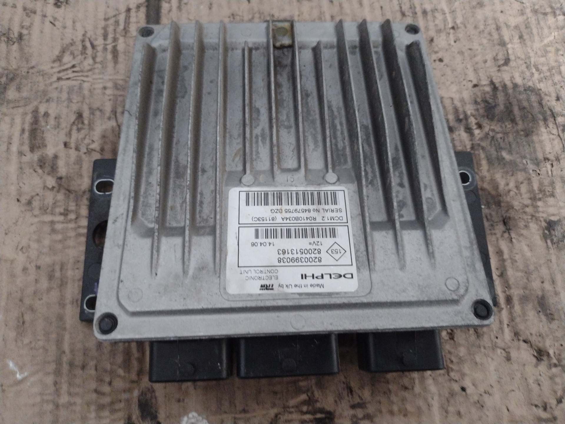 RENAULT Clio 3 generation (2005-2012) Calculateur d'unité de commande du moteur 8200399038 21277159