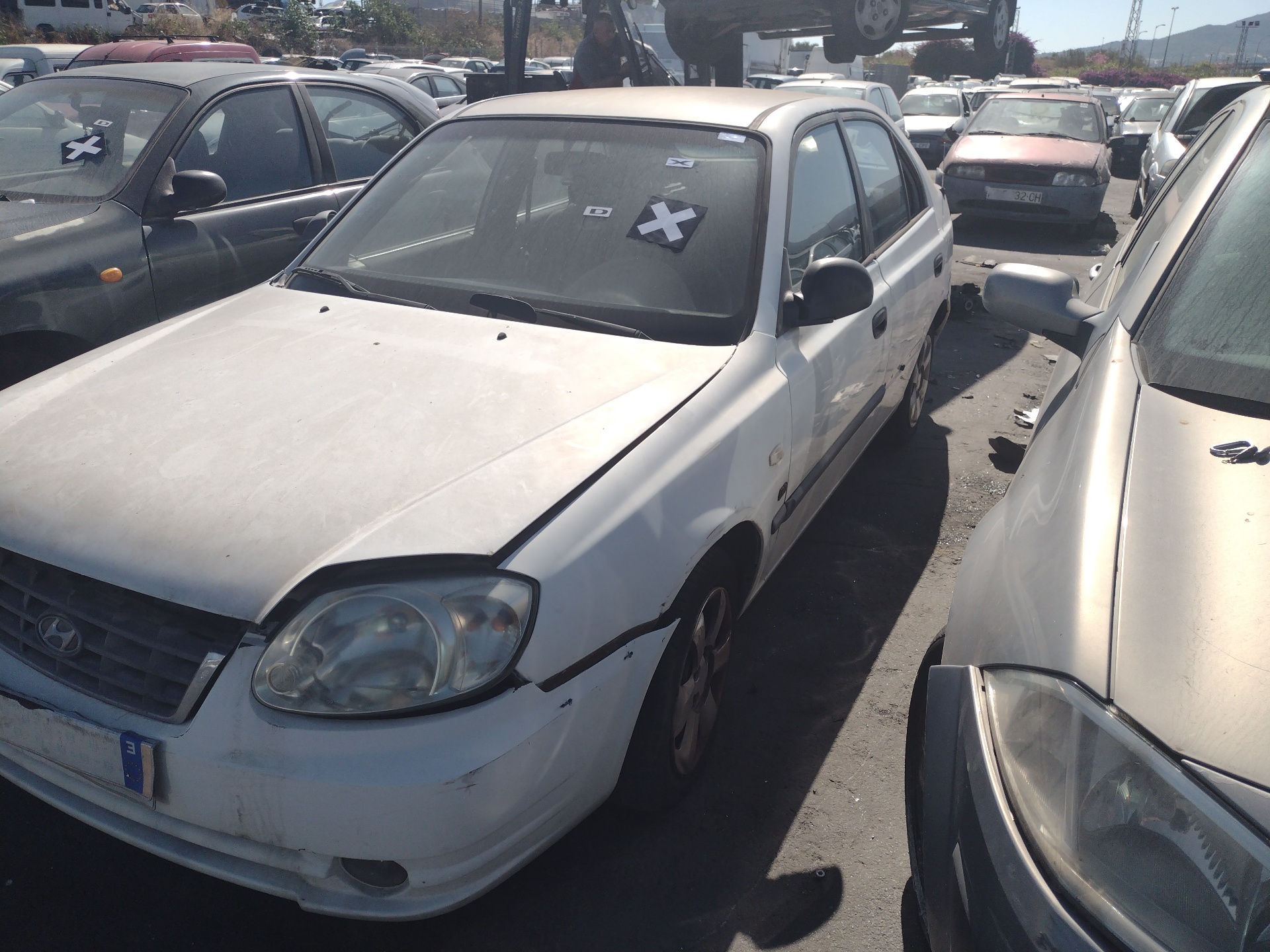 HYUNDAI Accent LC (1999-2013) Зеркало передней правой двери 8762025621CA 26539691