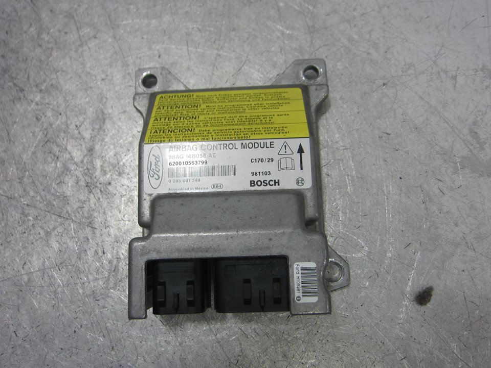 FORD Focus 1 generation (1998-2010) SRS kontrollenhet 98AG14B056AE 24584912