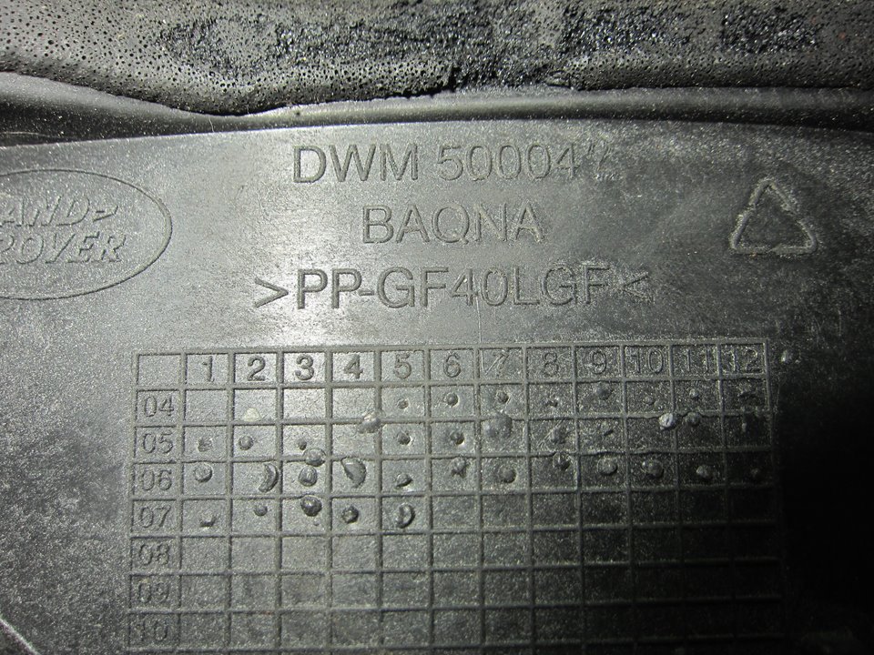 LAND ROVER Range Rover Sport 1 generation (2005-2013) Batteri hållare DWM500042 25186073