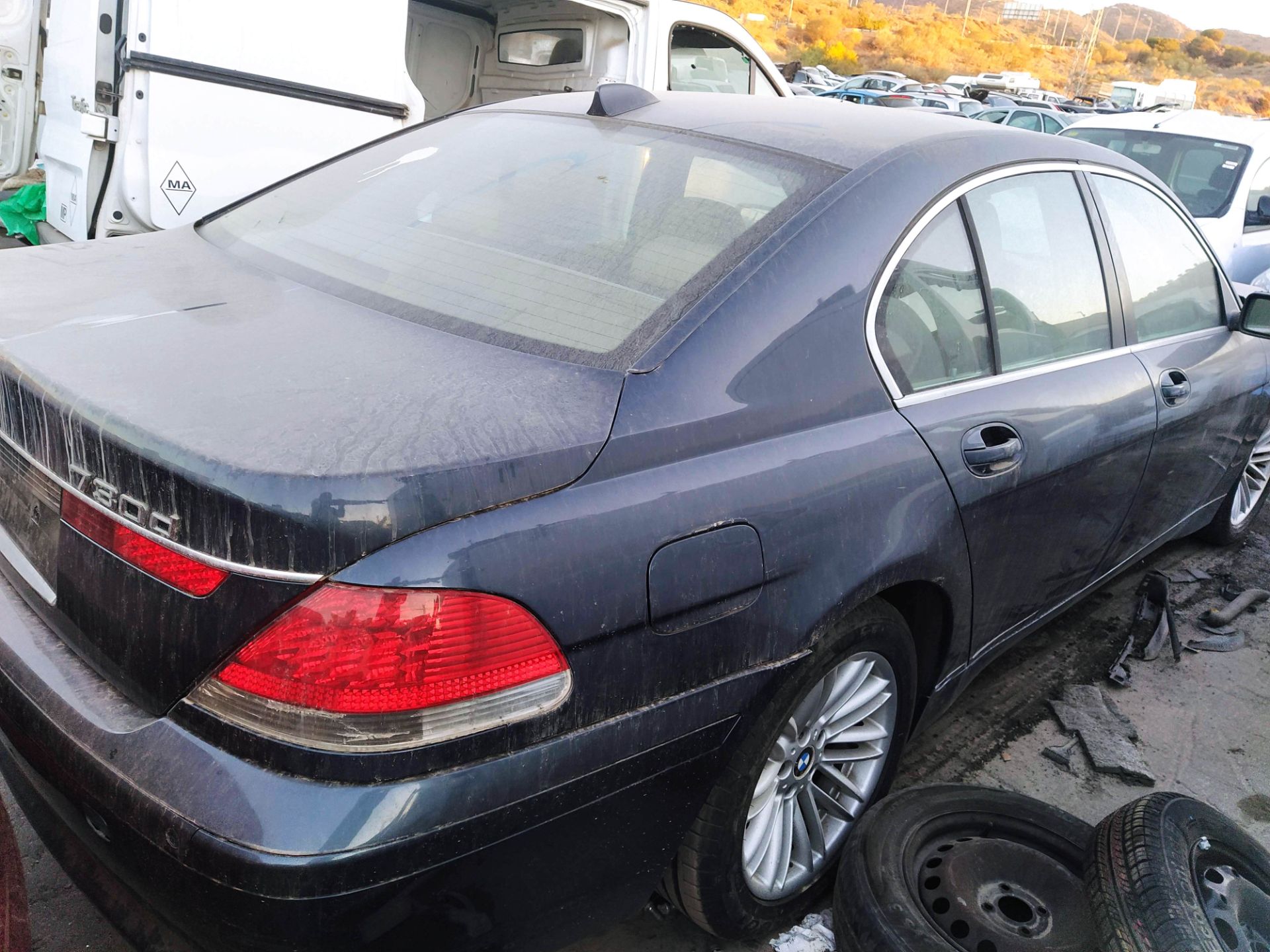 BMW 7 Series E65/E66 (2001-2008) Задний правый стабилизатор тяги 26804618