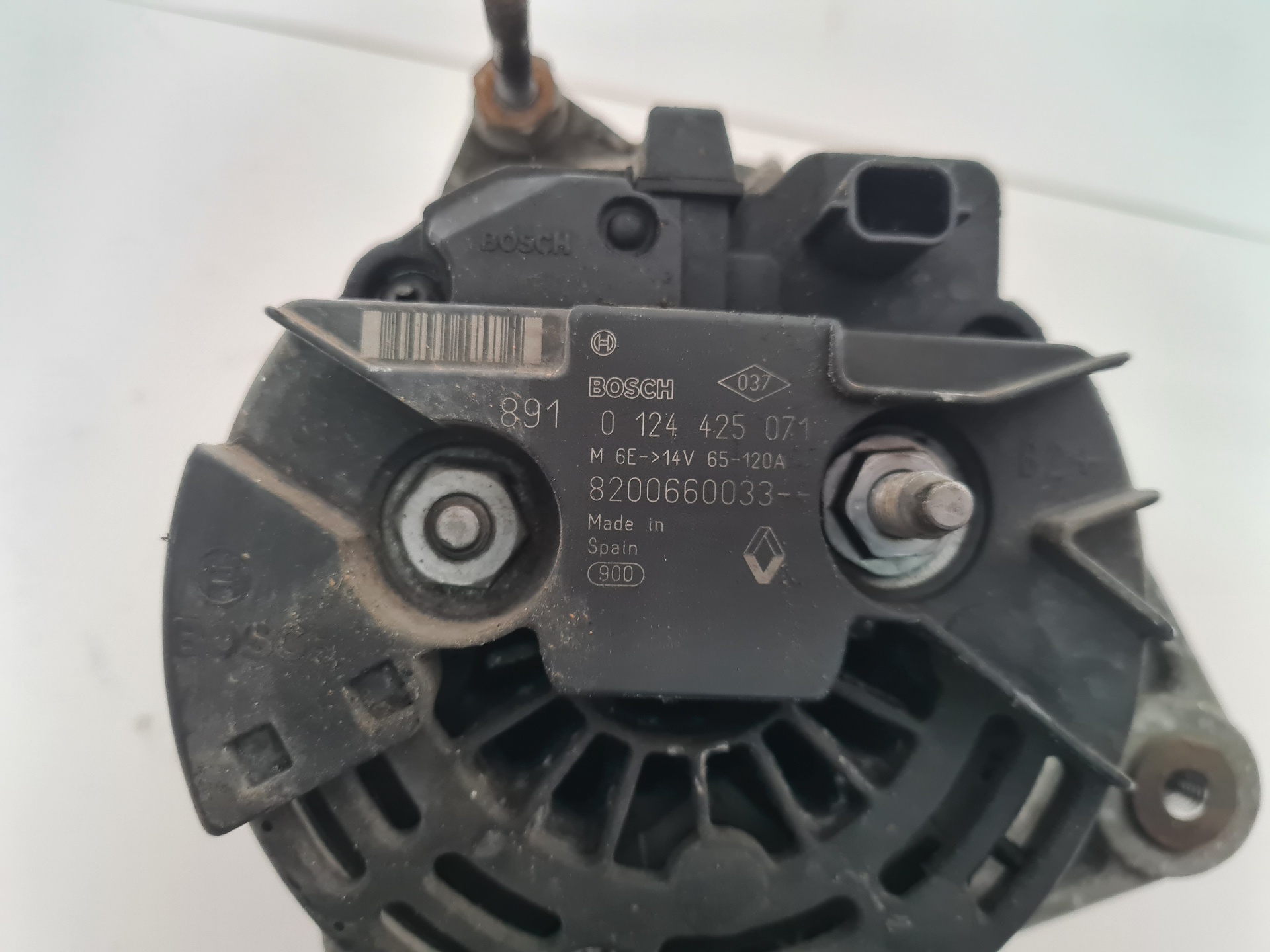 RENAULT Kangoo 1 generation (1998-2009) Alternator 8200660033 21280866