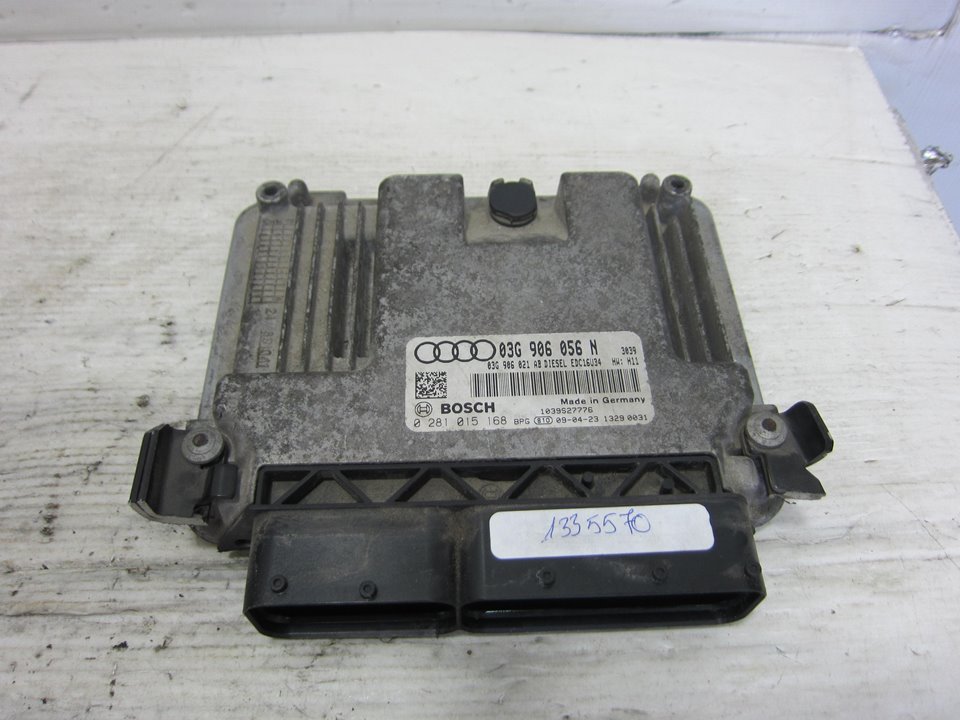 AUDI A3 8P (2003-2013) Μονάδα ελέγχου κινητήρα ECU 03G906056N 23790222