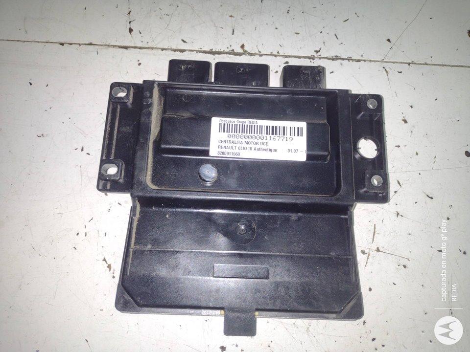 RENAULT Clio 3 generation (2005-2012) Engine Control Unit ECU 8200911560 21292984