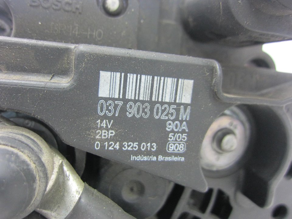 SEAT Cordoba 2 generation (1999-2009) Alternator 037903025M 21275745