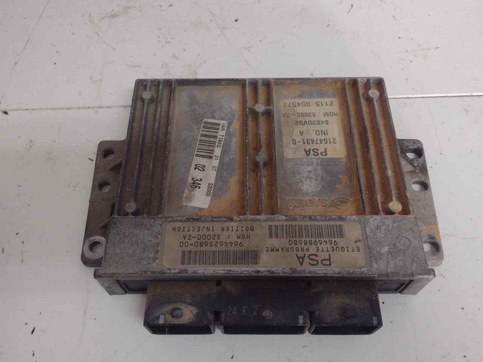 PEUGEOT 206 1 generation (1998-2009) Unitate de control motor 84820V02 21296111