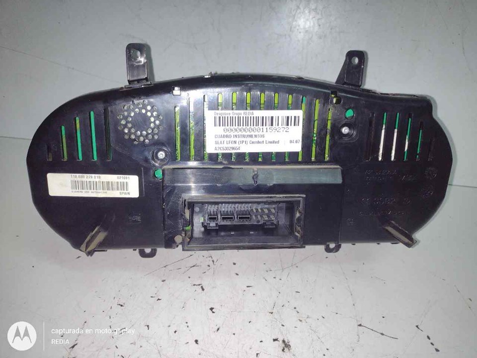 SEAT Leon 2 generation (2005-2012) Speedometer A2C53029654 20393788