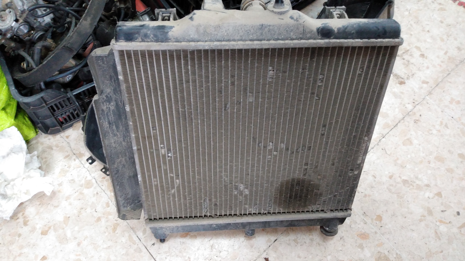 RENAULT Picanto 1 generation (2004-2011) Gaisa kondensācijas radiators 2531007000 23557949
