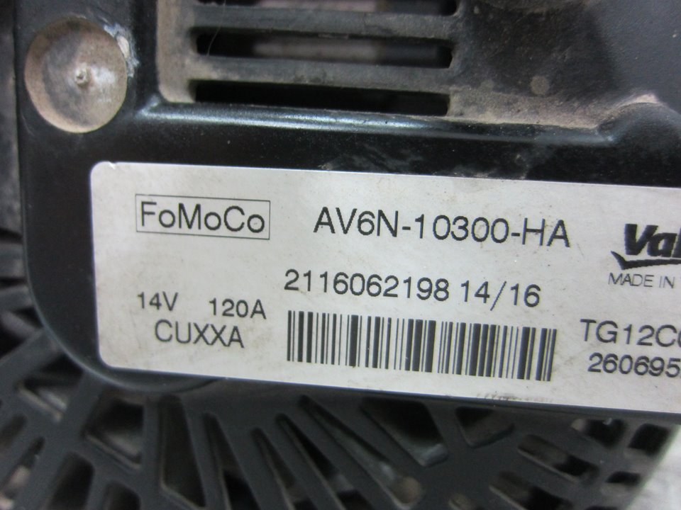 HYUNDAI Fiesta 5 generation (2001-2010) Generatorius AV6N10300HA 21756105