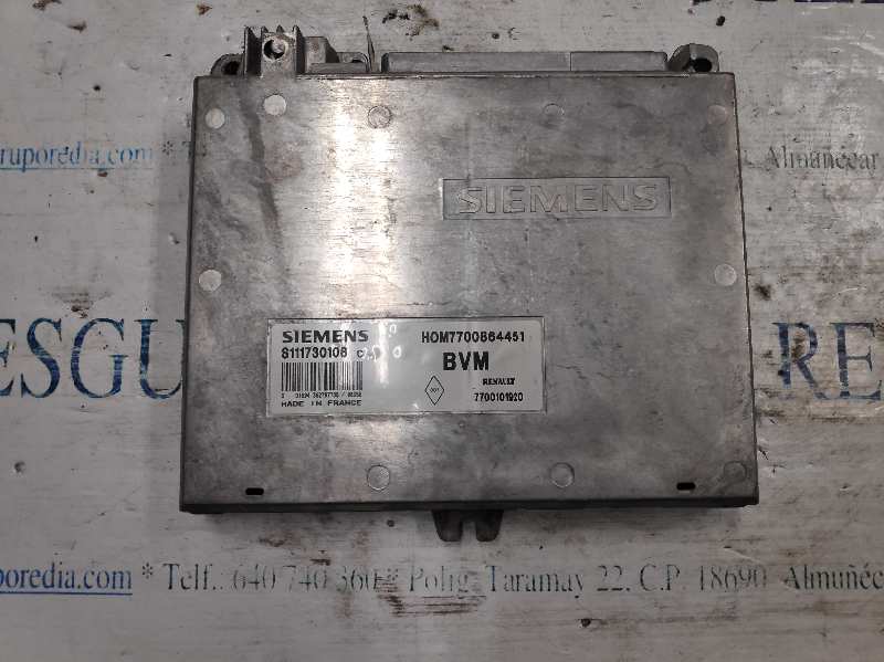 MERCEDES-BENZ Megane 1 generation (1995-2003) Engine Control Unit ECU HOM7700864451 23557327