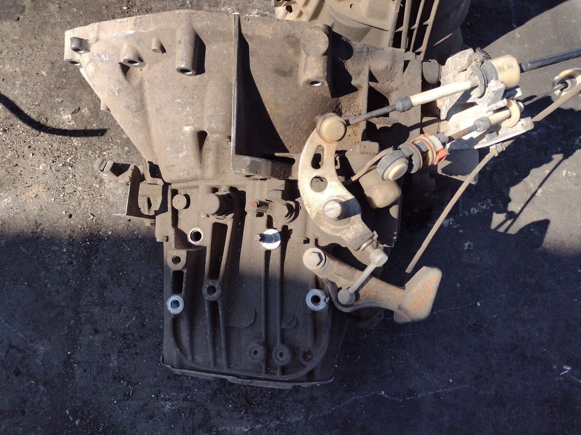 PEUGEOT 407 1 generation (2004-2010) Gearbox 20MB17 21277369
