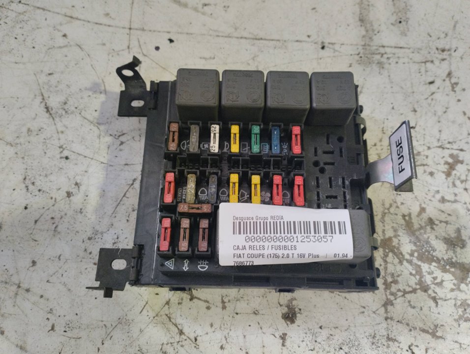 FIAT 1 generation (1993-2000) Fuse Box 7686773 21308120