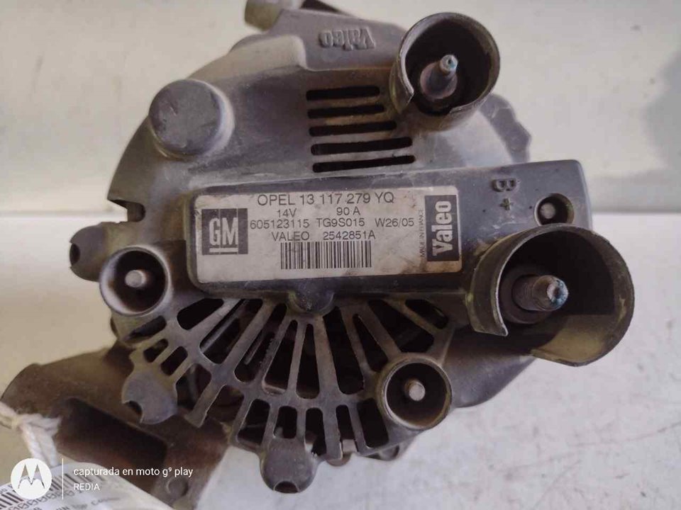 OPEL Tigra 2 generation (2004-2009) Alternator 13117279YQ 21282290