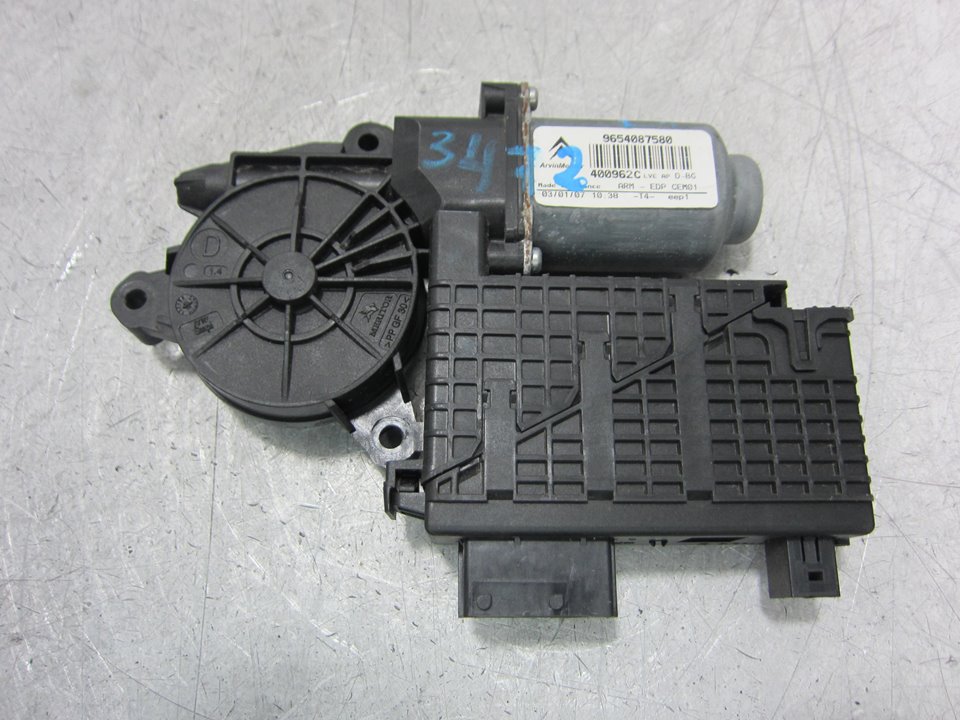 CITROËN C4 Picasso 1 generation (2006-2013) Front Right Door Window Control Motor 9654087580 23759721