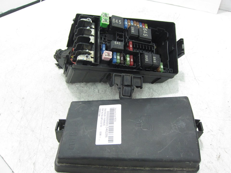 SEAT Toledo 3 generation (2004-2010) Fuse Box 5Q0937132A 24287847