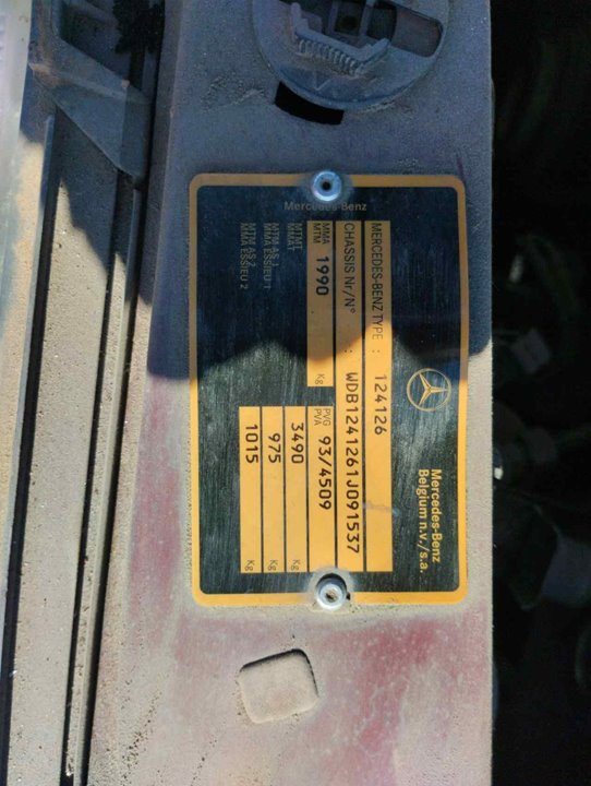 MERCEDES-BENZ Rear left door window lifter 25324333