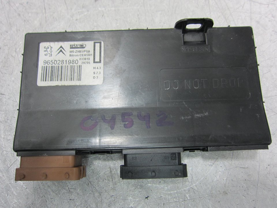 PEUGEOT 407 1 generation (2004-2010) Other Control Units 9650281980 24936621