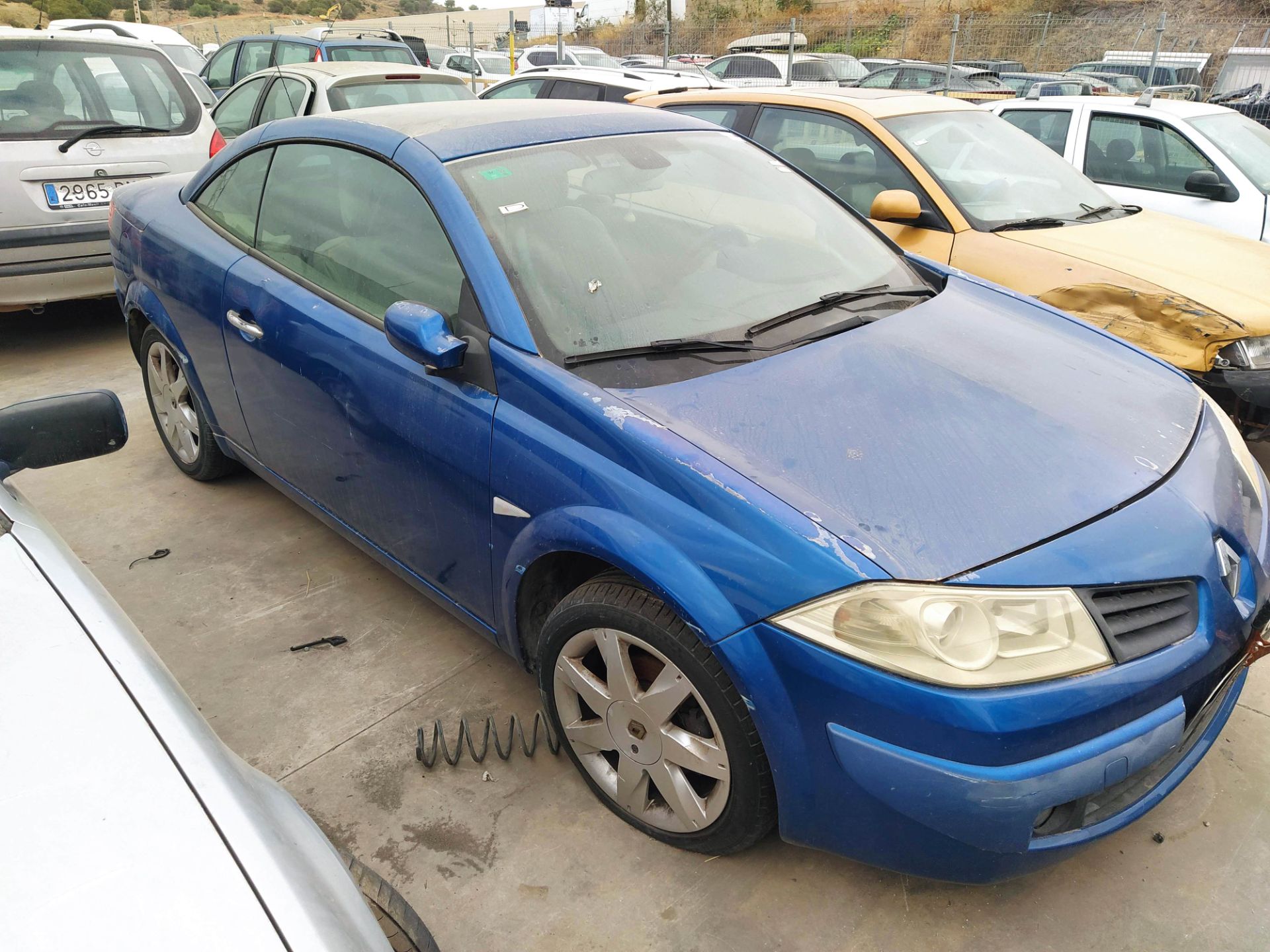 RENAULT Megane 2 generation (2002-2012) Jobb első ajtó 25741650