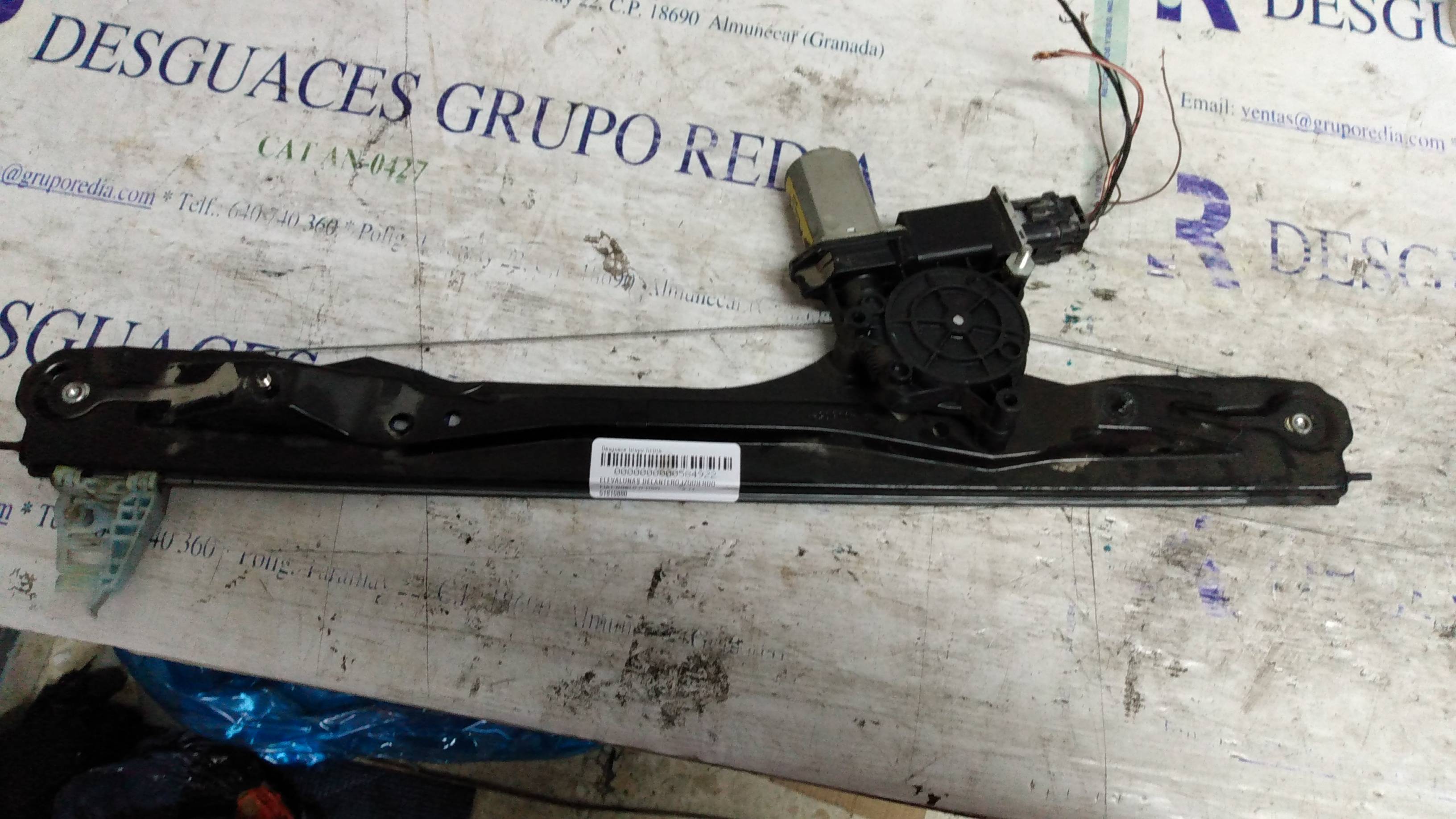 FIAT Front Left Door Window Regulator 51810880 21275570