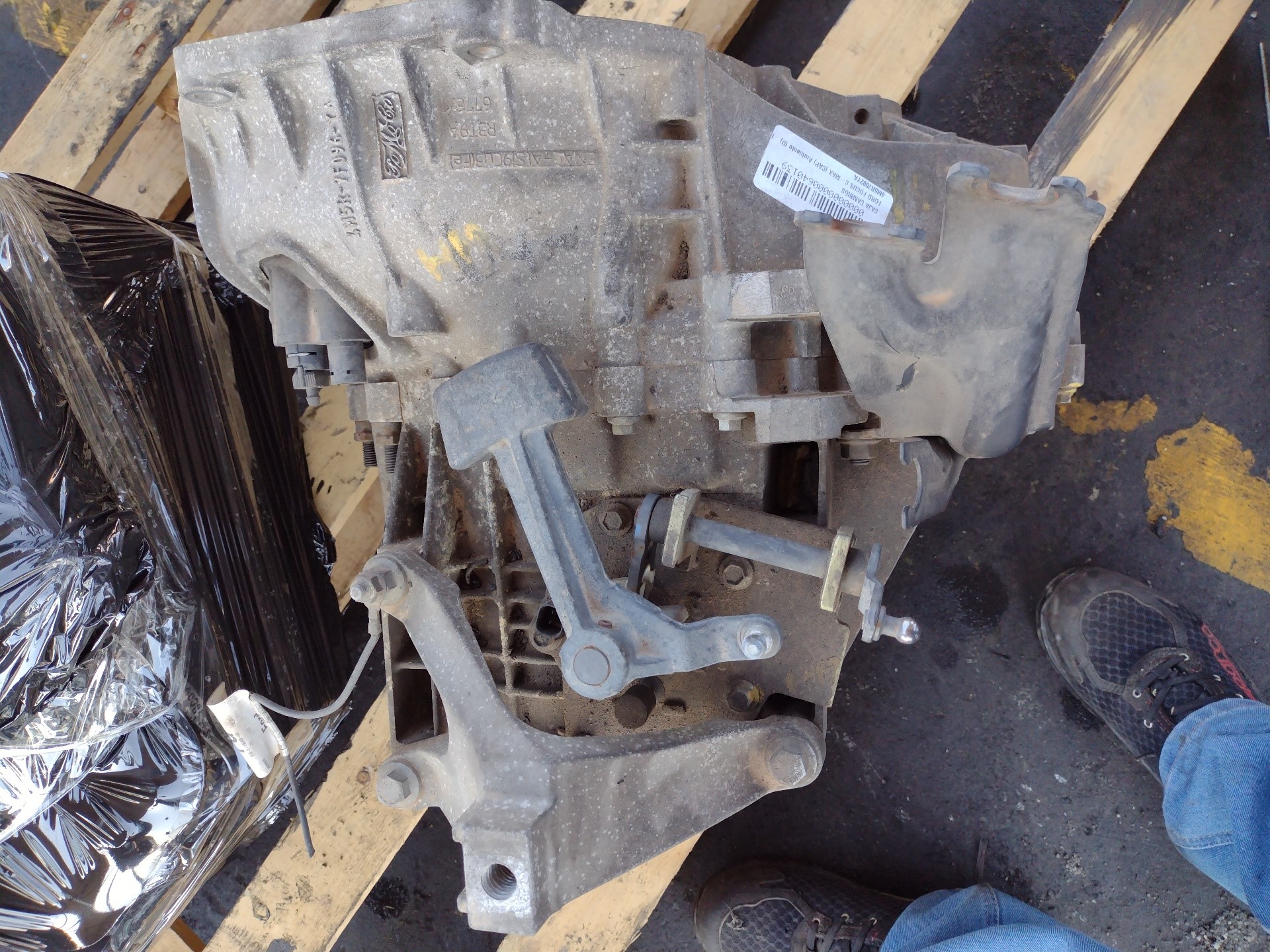 FORD C-Max 1 generation (2003-2010) Gearbox 4M5R7002YA 21275977