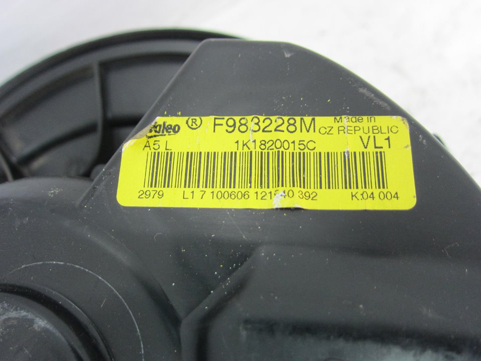 AUDI A3 8P (2003-2013) Sildītāja ventilators F983228M 24938114