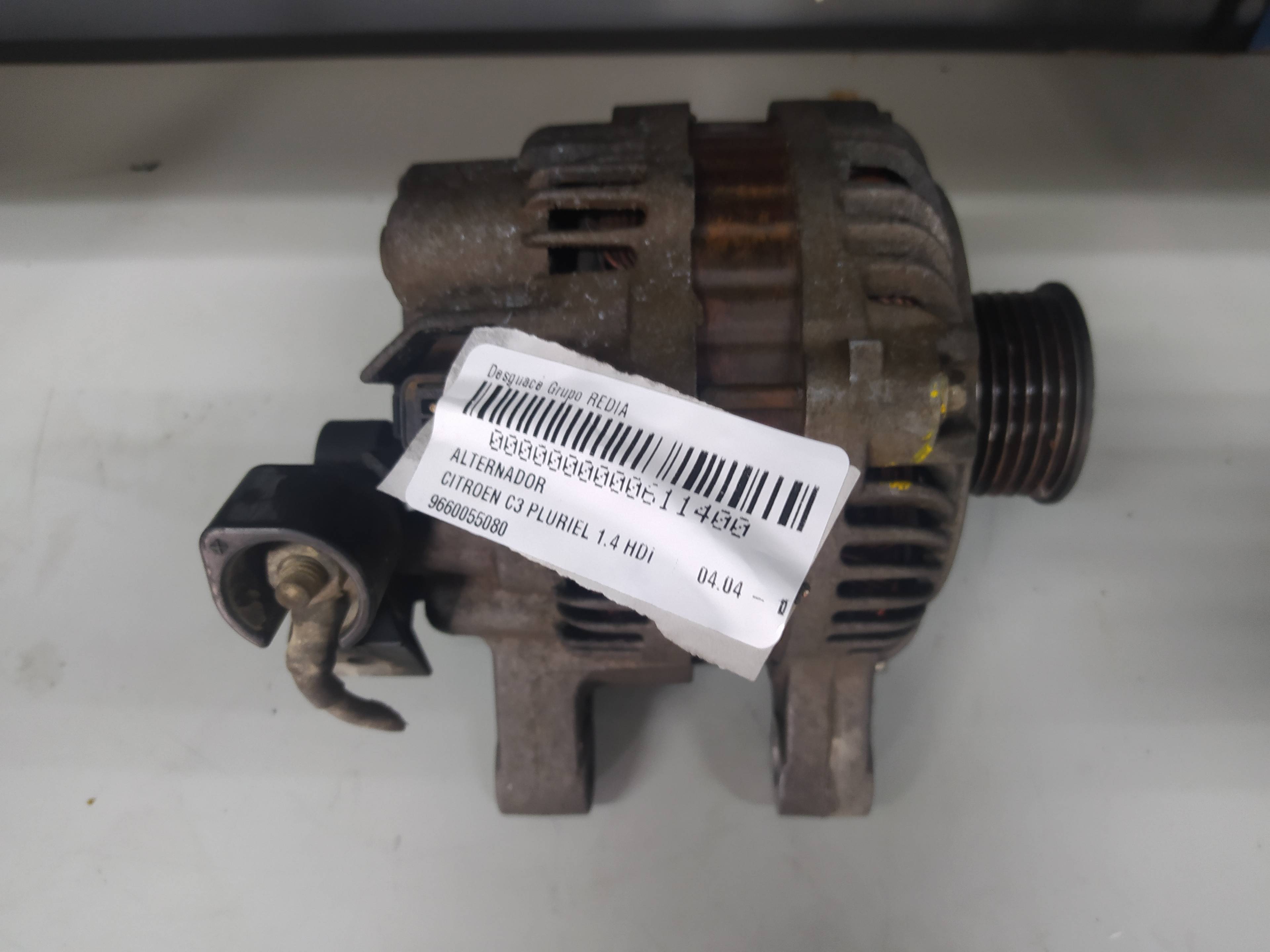 CITROËN C3 1 generation (2002-2010) Alternator 9660055080 21275729