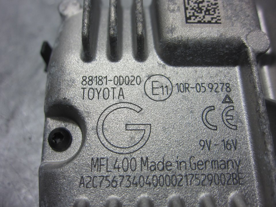 TOYOTA Yaris 3 generation (2010-2019) Other part 881810D020 24941469