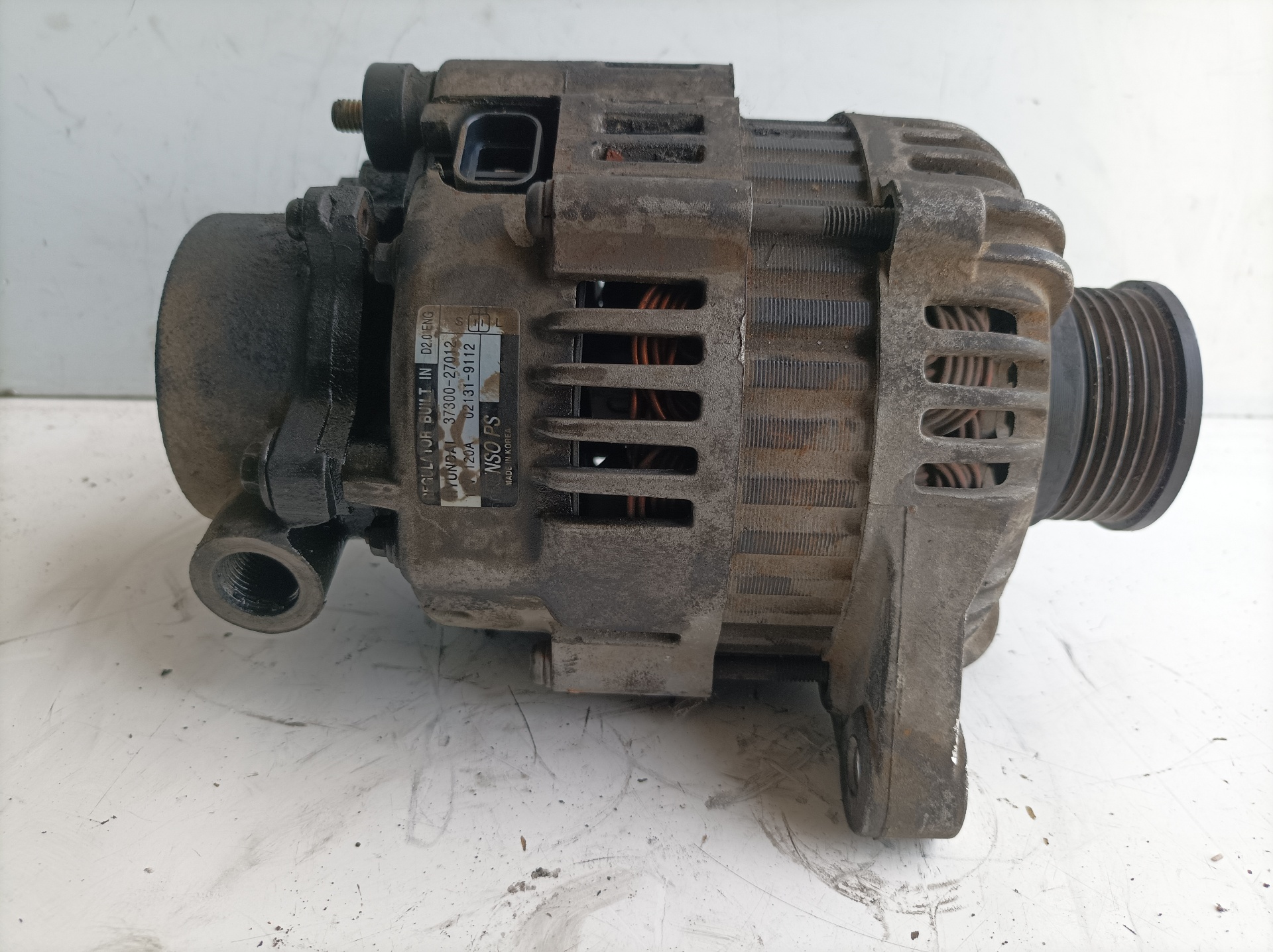 HYUNDAI Tucson 1 generation (2004-2010) Alternator 3730027012 21282018