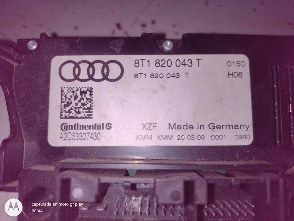 AUDI A5 Sportback Annen del 8T1820043T 24955688