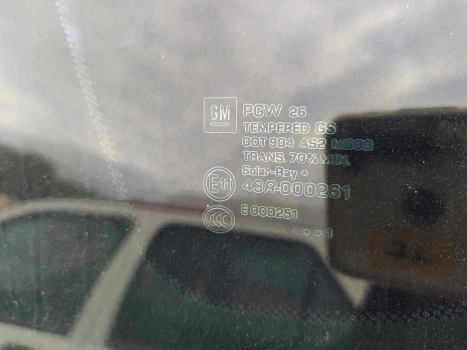 OPEL Meriva 2 generation (2010-2020) Другие кузовные детали 43R000261 25333239