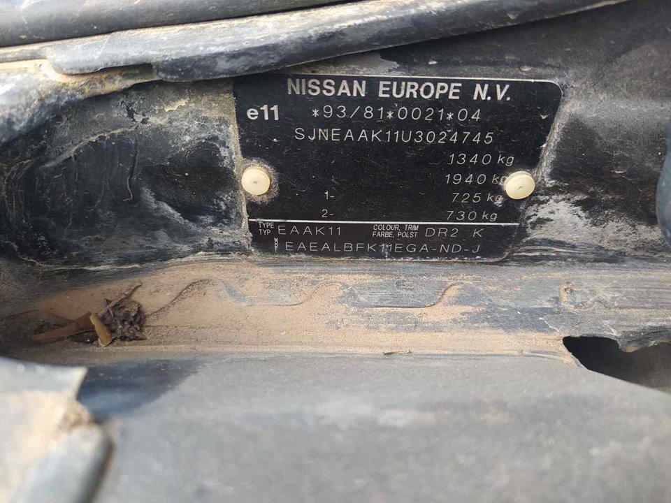 NISSAN Micra K11 (1992-2003) Startmotor 0001112018 24935322