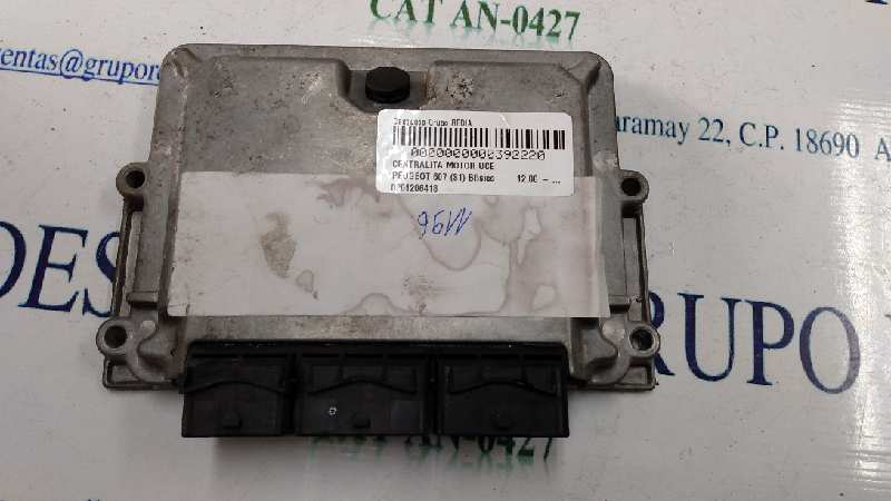 FIAT 607 1 generation (2000-2008) Engine Control Unit ECU 0261206418 21273435