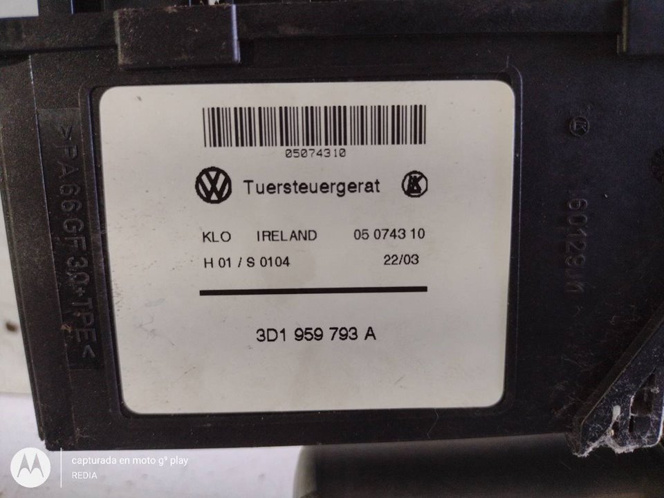 VOLKSWAGEN Touareg 1 generation (2002-2010) Motor regulator geam ușă stânga față 3D1959793 21276036