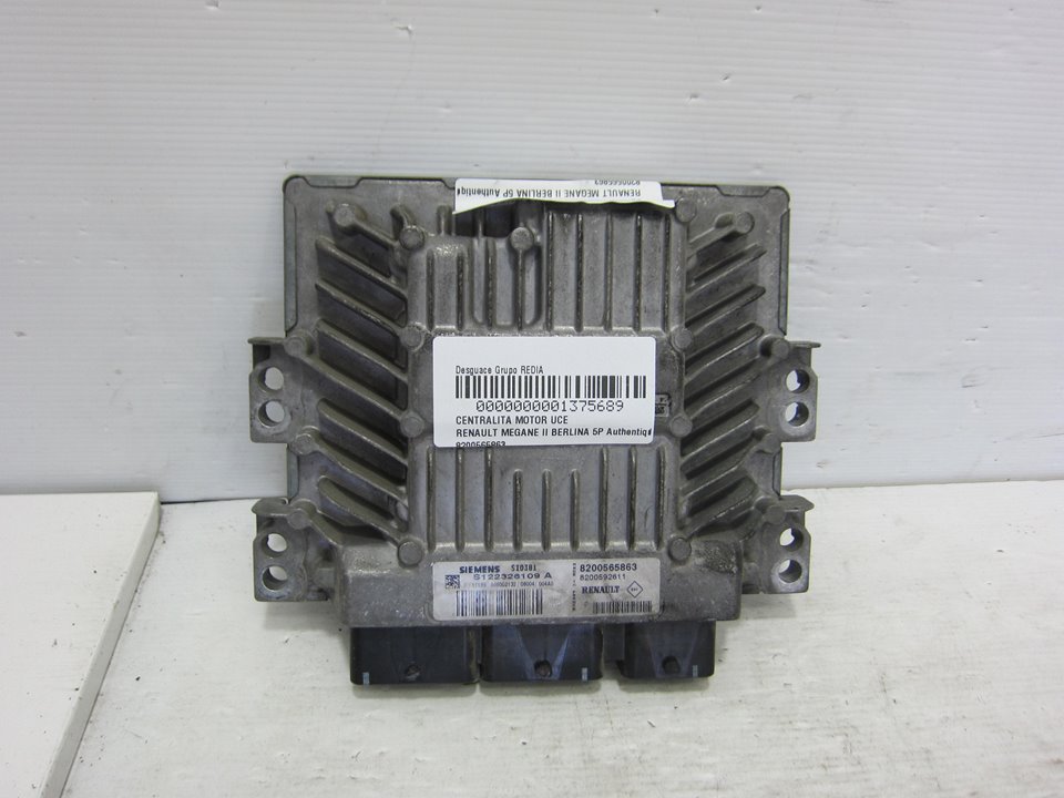 RENAULT Megane 2 generation (2002-2012) Motora vadības bloks 8200565863 24934542