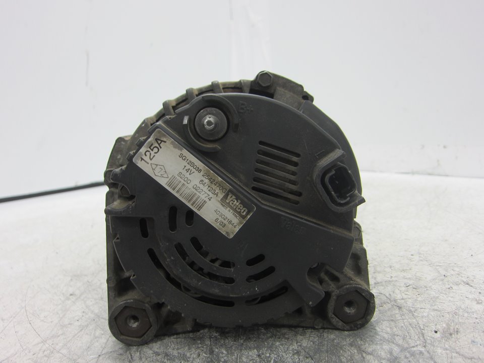 RENAULT Clio 2 generation (1998-2013) Ģenerators 8200022774 21918292