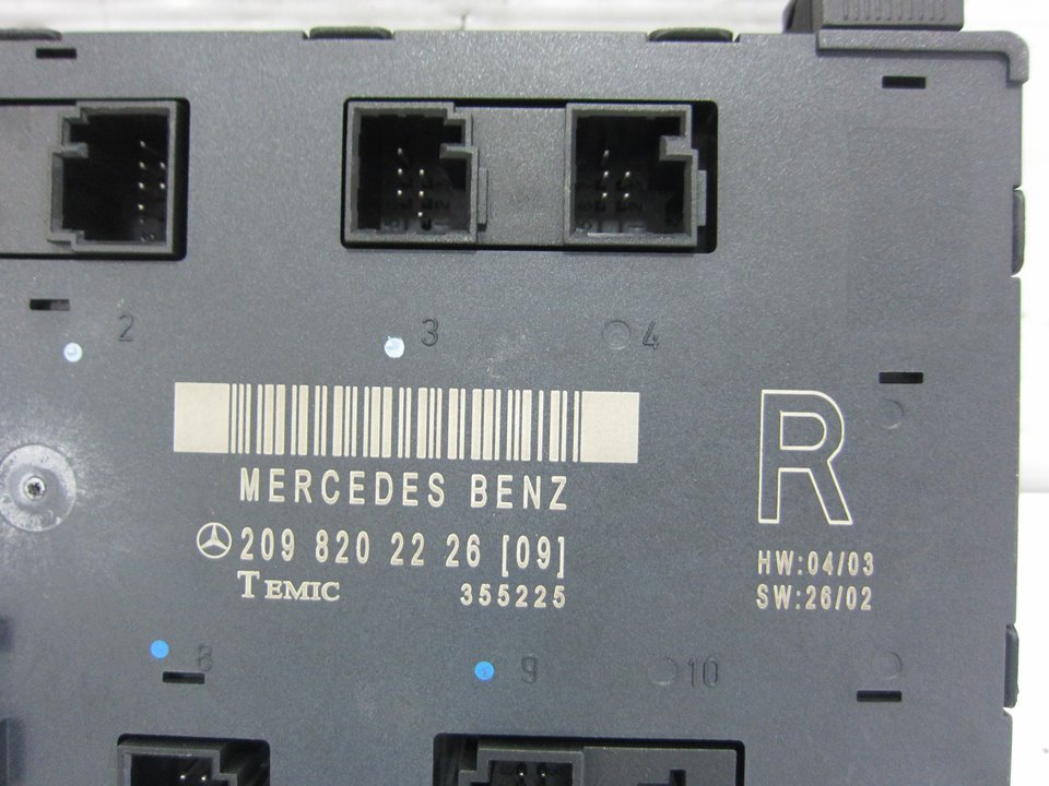 MERCEDES-BENZ CLK AMG GTR C297 (1997-1999) Other Control Units 2098202226 24881237