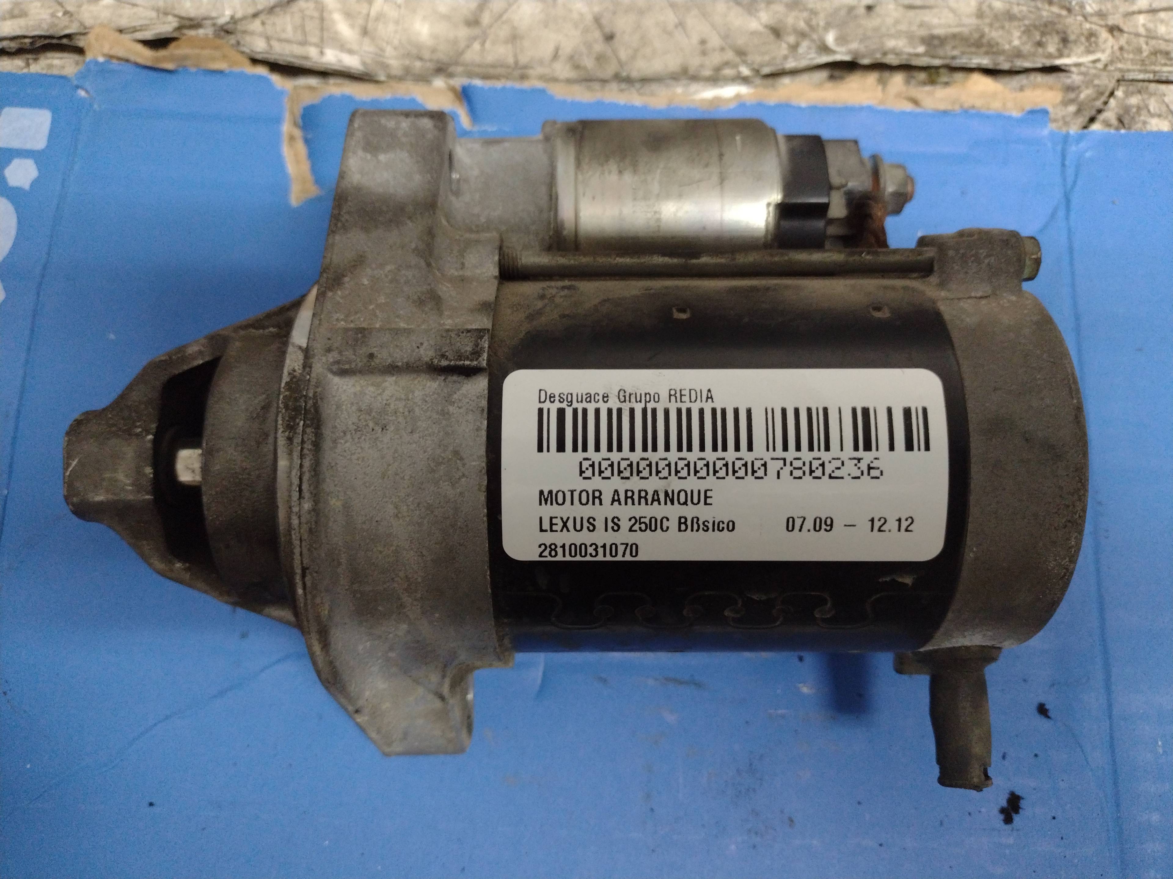 LEXUS IS XE20 (2005-2013) Starter Motor 2810031070 23557720