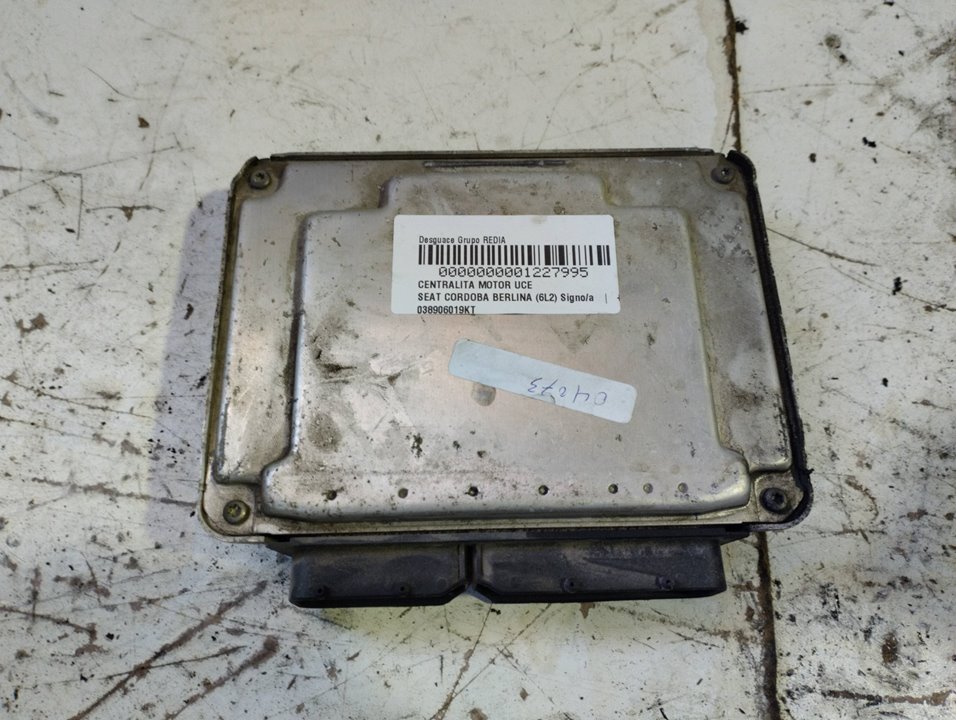 SEAT Cordoba 2 generation (1999-2009) Engine Control Unit ECU 038906019KT 21298826