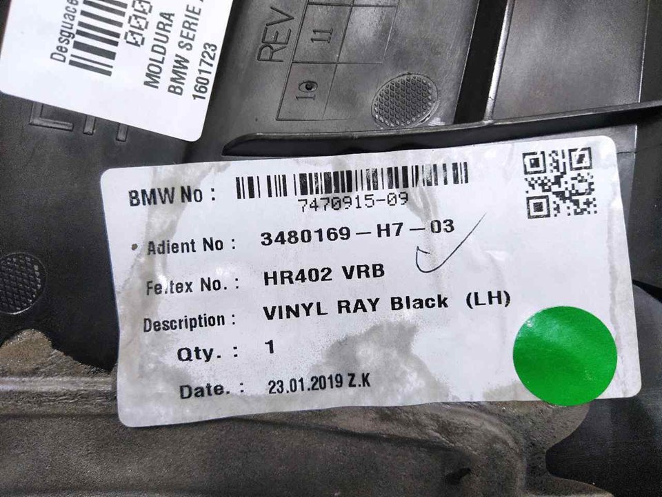 BMW X3 G01 (2017-2024) Kitos apdailos dalys 1601723 25779758