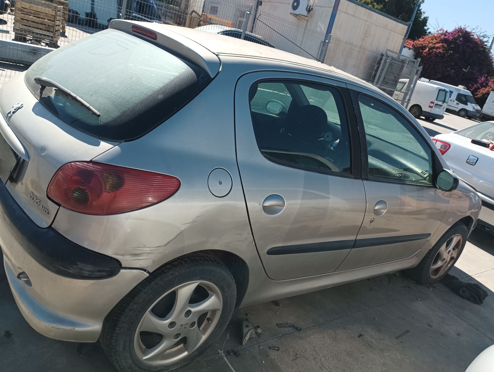 PEUGEOT 206 1 generation (1998-2009) Első szélvédő 43R00138 25427779