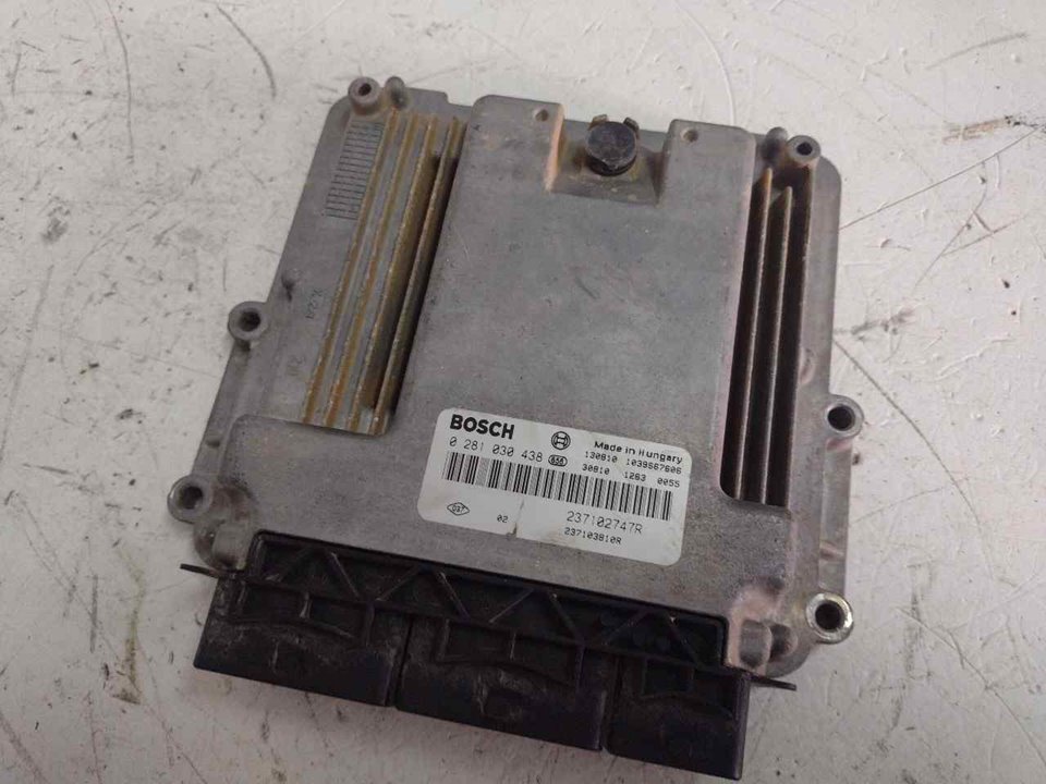 RENAULT Captur 1 generation (2013-2019) Motorstyrenhet ECU 237102747R 21308300