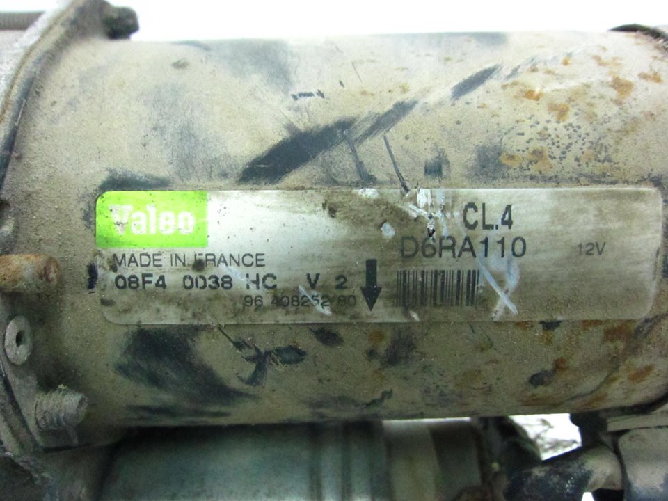 CITROËN Nemo 1 generation (2008-2015) Starter auto 9640825280 21326011