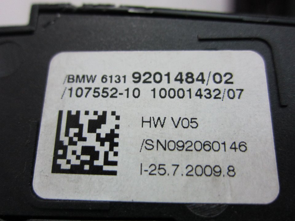 BMW 5 Series F10/F11 (2009-2017) Switches 9201484 24962951