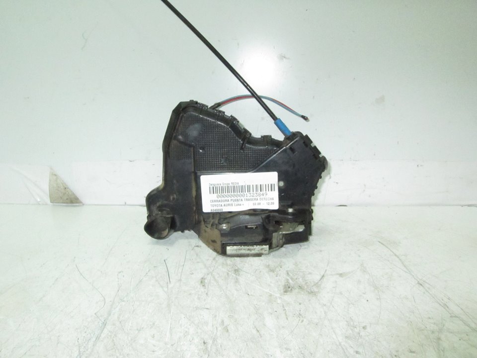 TOYOTA Auris 1 generation (2006-2012) Rear Left Door Lock A046693 24957692