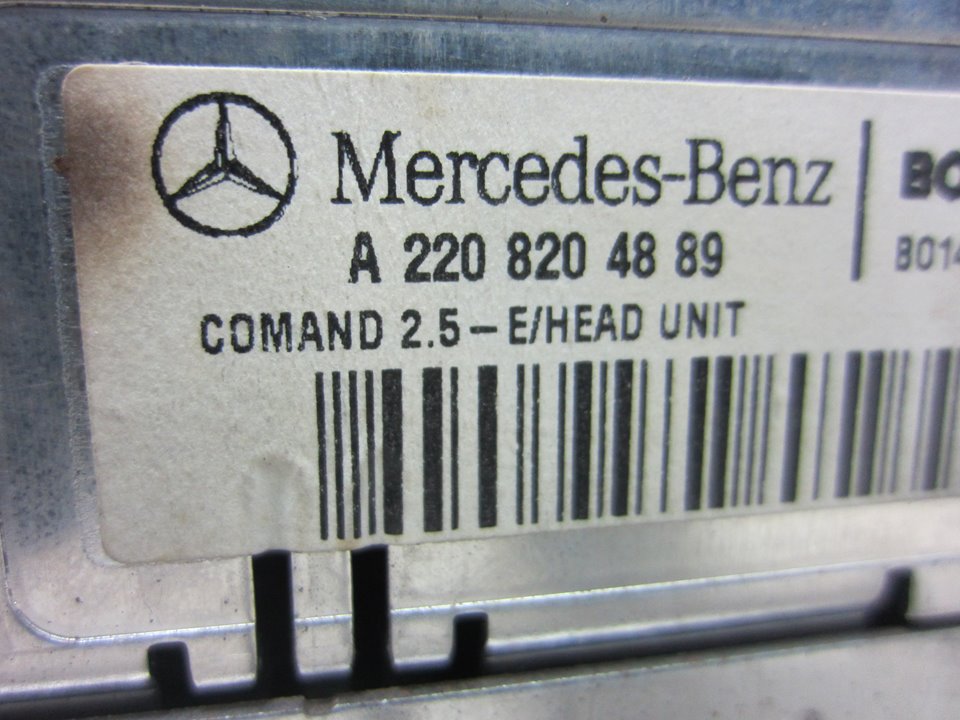 MERCEDES-BENZ S-Class W220 (1998-2005) Musikkspiller med GPS A2208204889 21457927