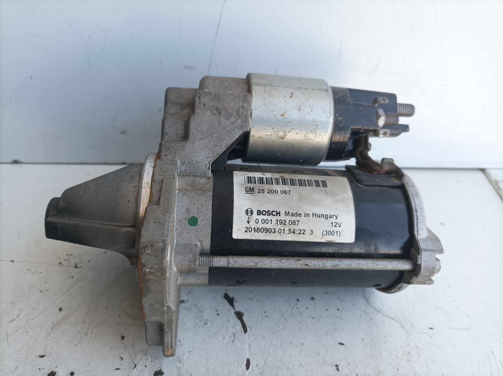 OPEL Corsa D (2006-2020) Starter Motor 0001192087 21281320