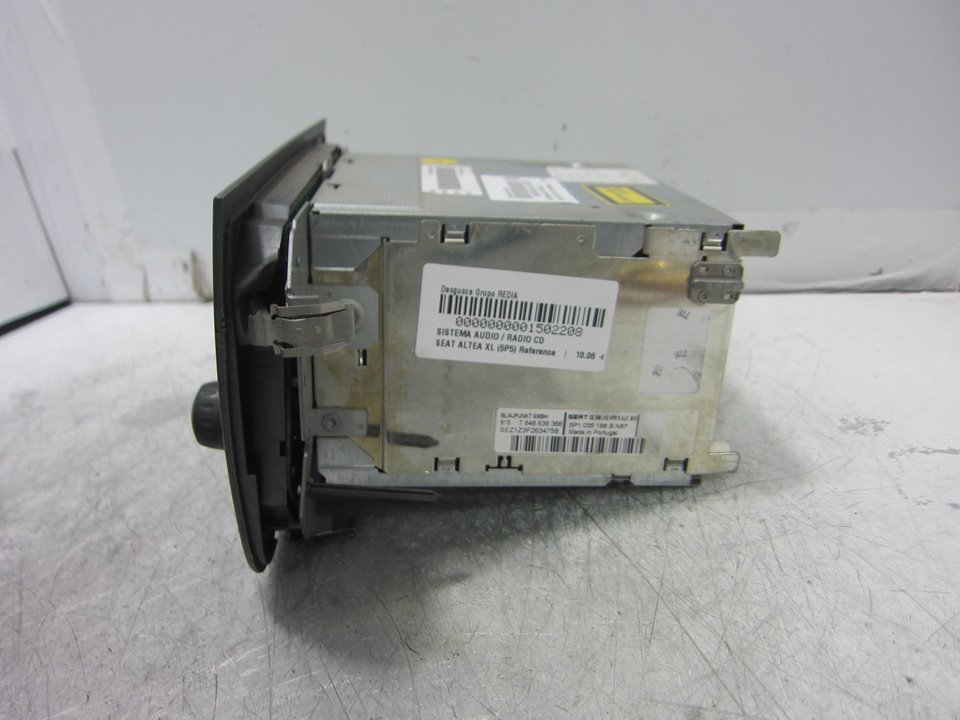 SEAT Toledo 3 generation (2004-2010) Music Player Without GPS 5P1035186BN87 24940720