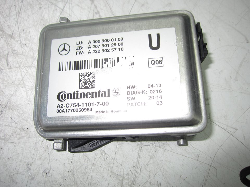 MERCEDES-BENZ GLE W166 (2015-2018) Other Control Units A2079012900 24934057