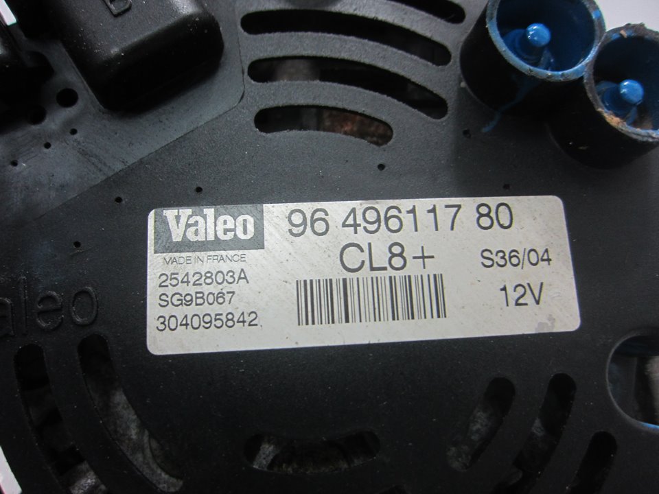 CITROËN C3 1 generation (2002-2010) Alternator 9649611780 24925881